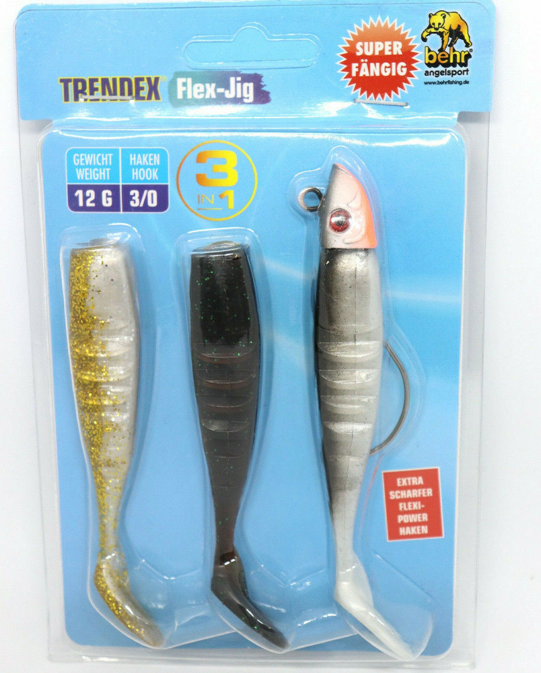 Trendex Flex-Jig 3 St. 12g Raubfischköder