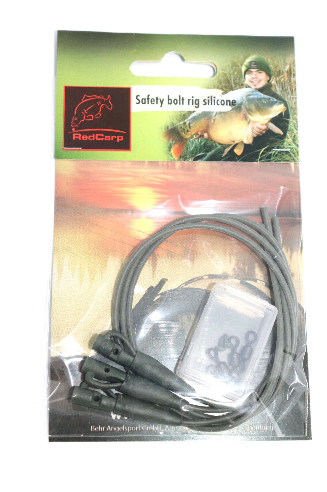 RED CARP 3St Safety bolt rig Kit-Silicone